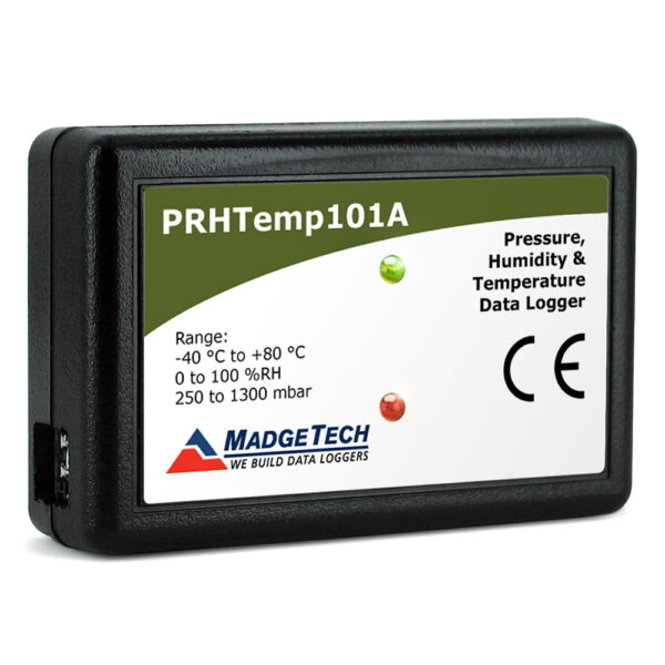 Compact Air Pressure Data Logger with 10 year battery life ideal for long term studies.